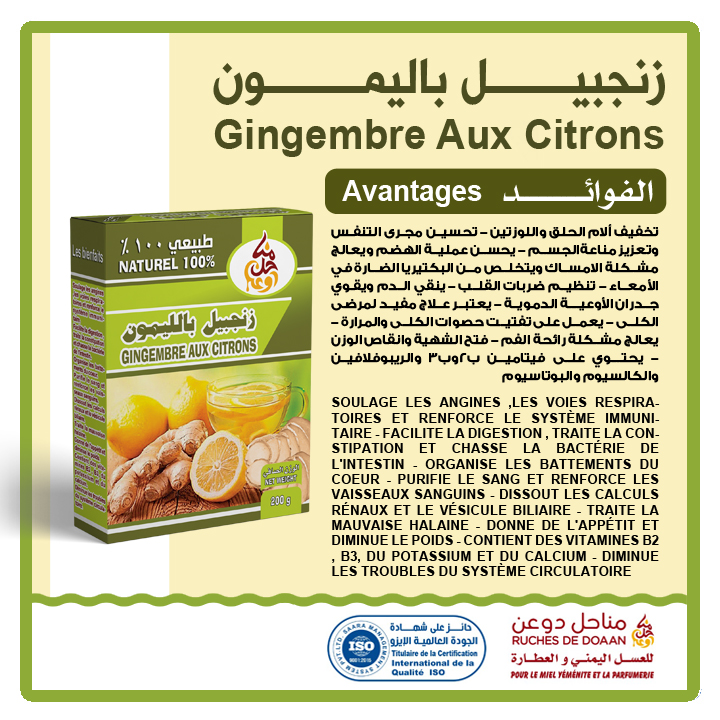 Gingembre Aux Citrons